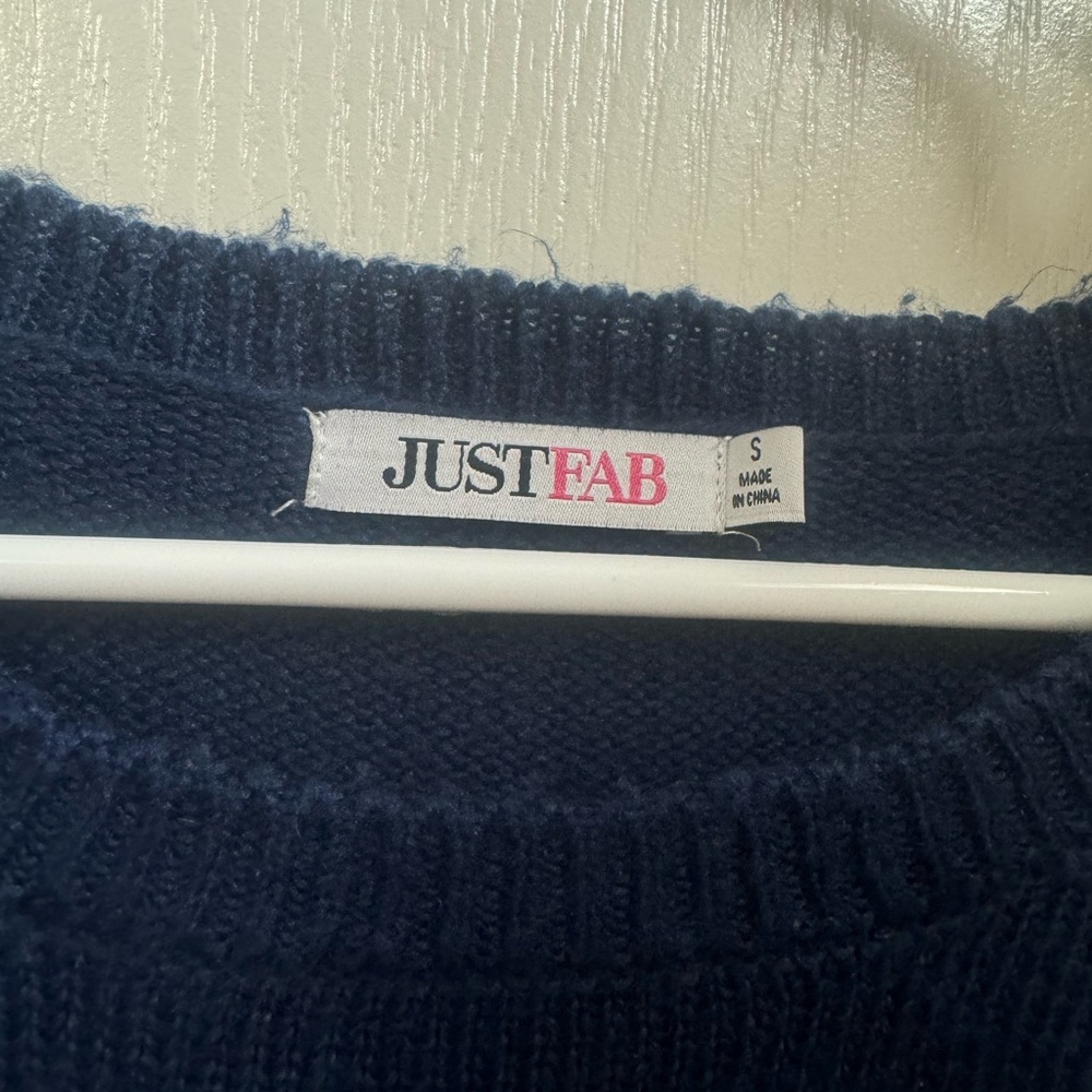Blue sweater
